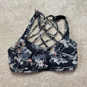 lululemon free to be wild spring bloom multi Sports Bra 2